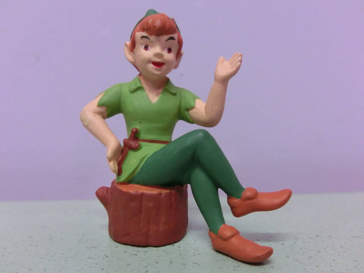 ディズニー ピーターパン◇PVC フィギュア 人形 6㎝ ビンテージ