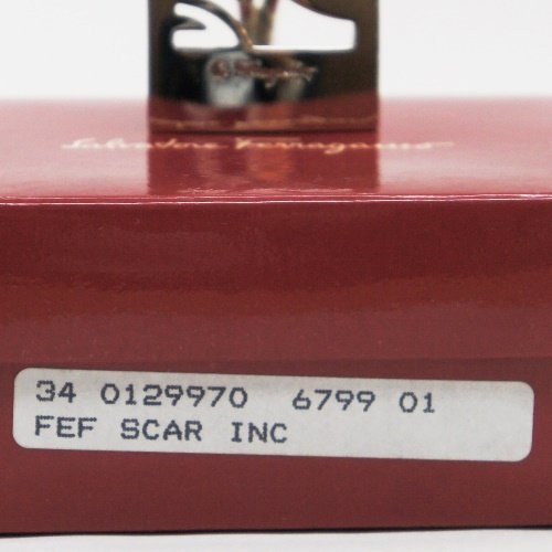 中古【Salvatore Ferragamo フェラガモ】スカーフリング ハイヒール