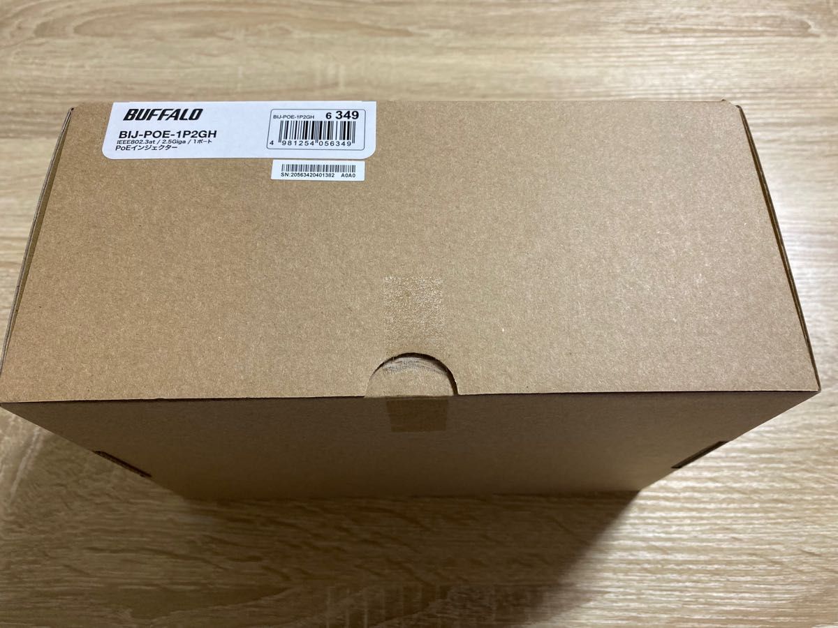 新品未開封品】BUFFALO POEインジェクタ BIJ-POE-1P2GH|PayPayフリマ