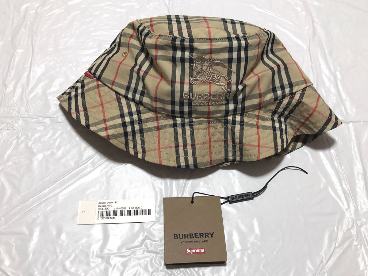 S/Mサイズ supreme burberry crusher ベージュ redcap.uha.org.ug
