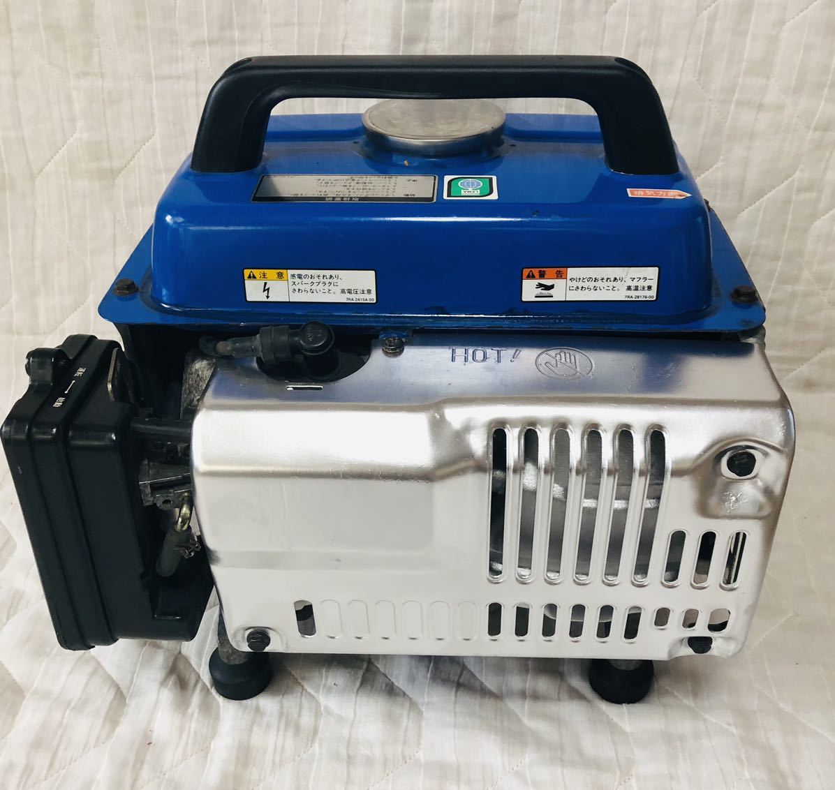 取引中 】ヤマハ発電機 EF7H(60HZ) 中古動作品 エンジンオイル交換済