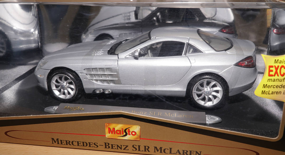 1/18 マイスト Mercedes-Benz SLR マクラーレン Mclaren 送料無料 新品未開封_画像6