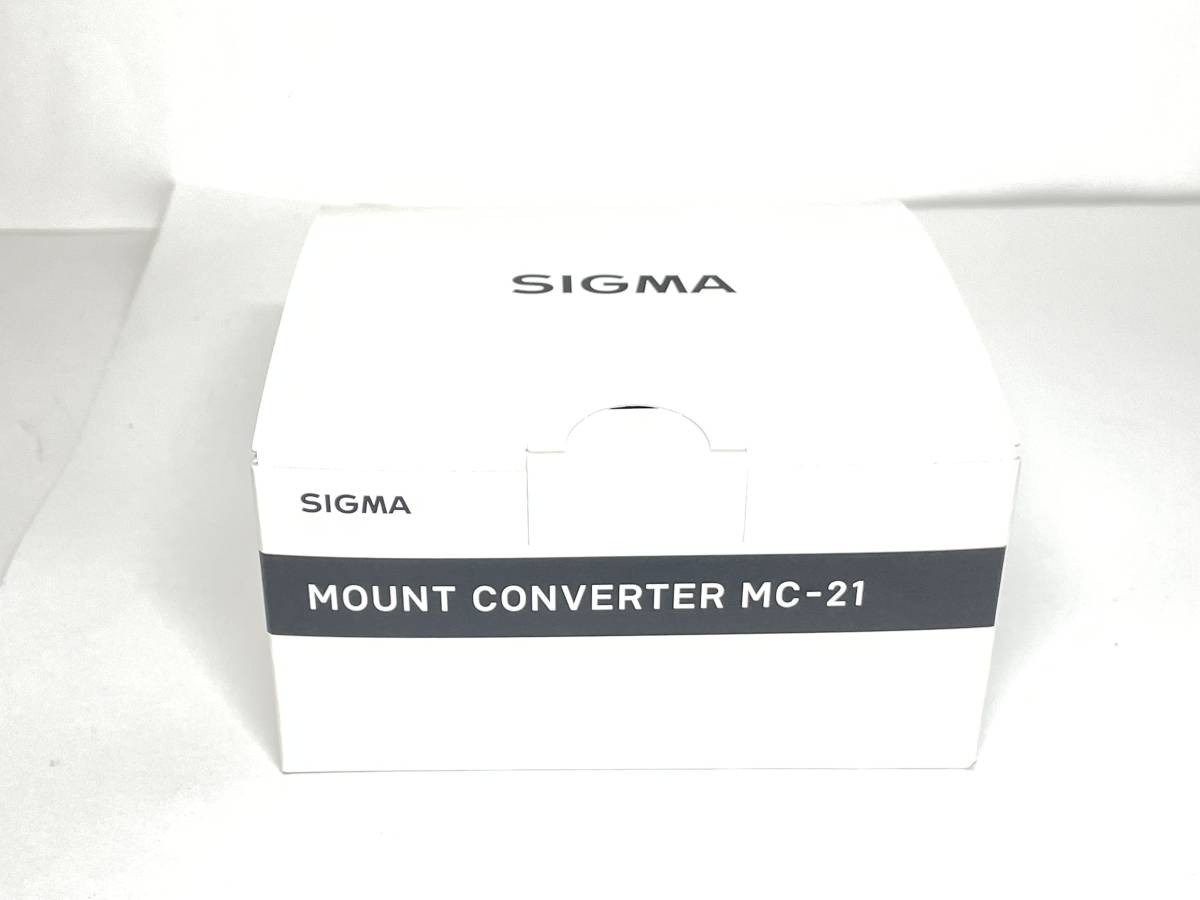 新品未使用品 シグマ MOUNT CONVERTER MC-21 CANON EF-L