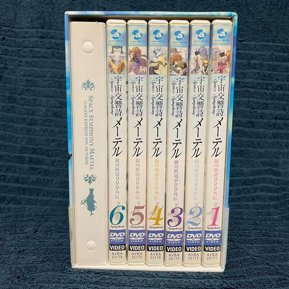 帯付き】 「宇宙交響詩メーテル 銀河鉄道999外伝 DVD BOX」 全6巻
