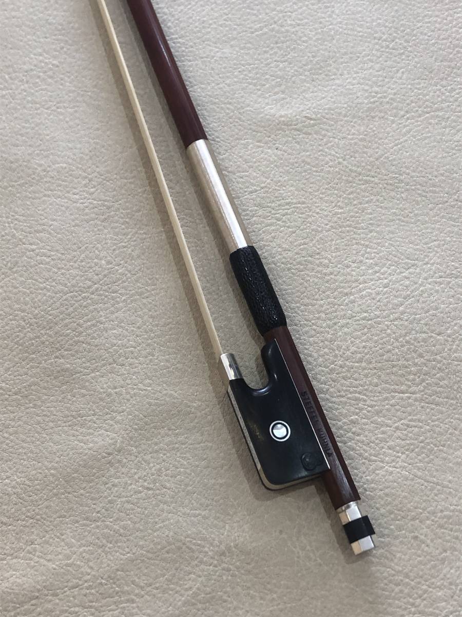  viola bow [ musical instruments shop exhibition ] Germany made [ STEFFEN KUHNLA ]silver specification new goods! regular price 330,000 jpy! auction limitation special price!