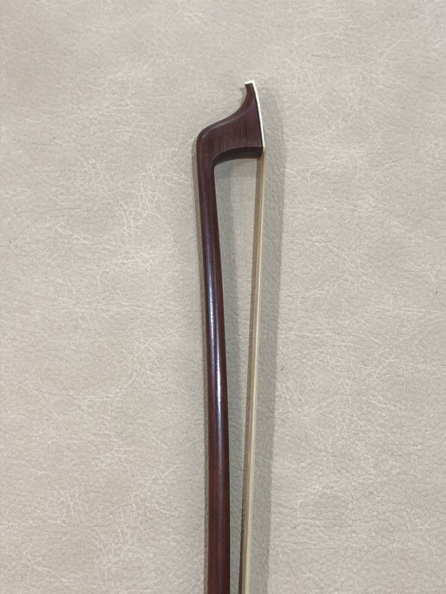  contrabass bow [ musical instruments shop exhibition ] Germany made Steffen Kuhnla Silver[STEFFEN KUHNLA stamp ] new goods! regular price 286,000 jpy! auction limitation special price!