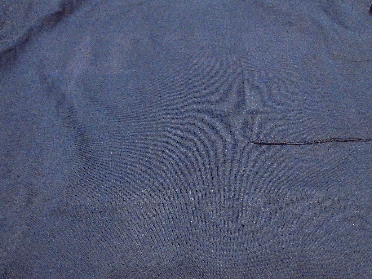 ビンテージ70's●MINNEAPOLIS FIREプリントTシャツ紺size M●230419j1-m-tsh-ot古着1970sフルーツオブザルーム_画像8