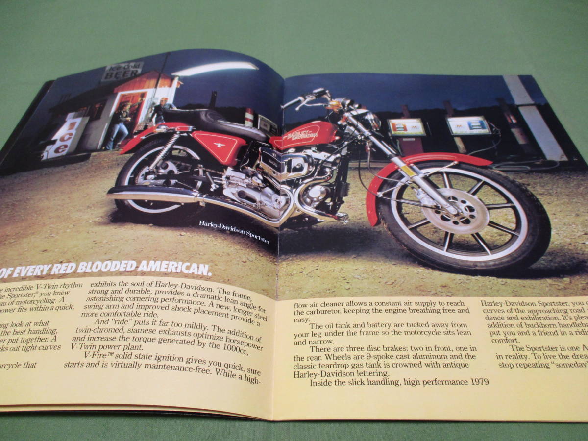 HARLEY-DAVIDSON ハーレーダビッドソン 1979 V-TWIN MOTORCYCLES