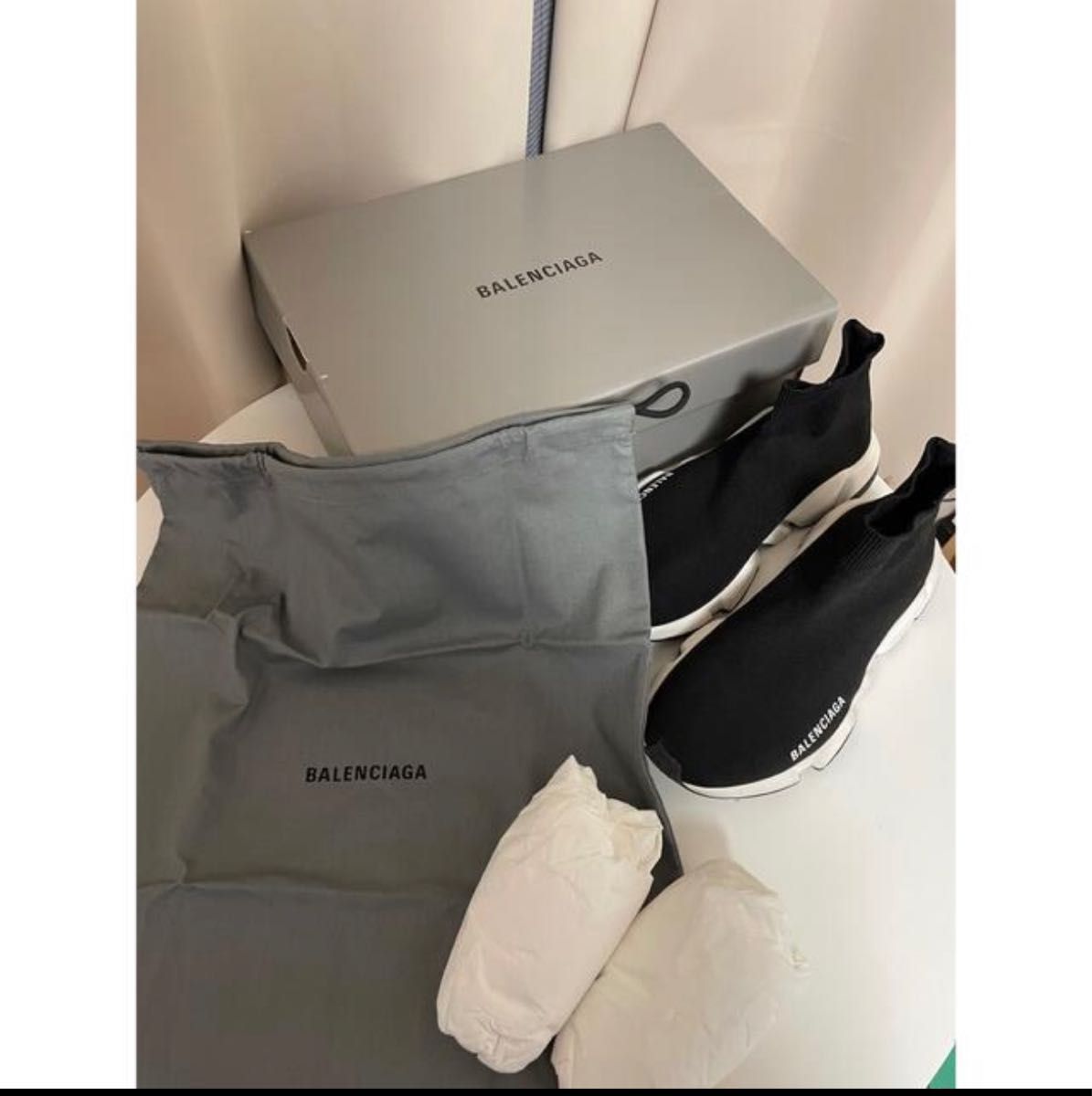 BALENCIAGAバレンシアガ スピードトレーナー ブラック 37 SPEED