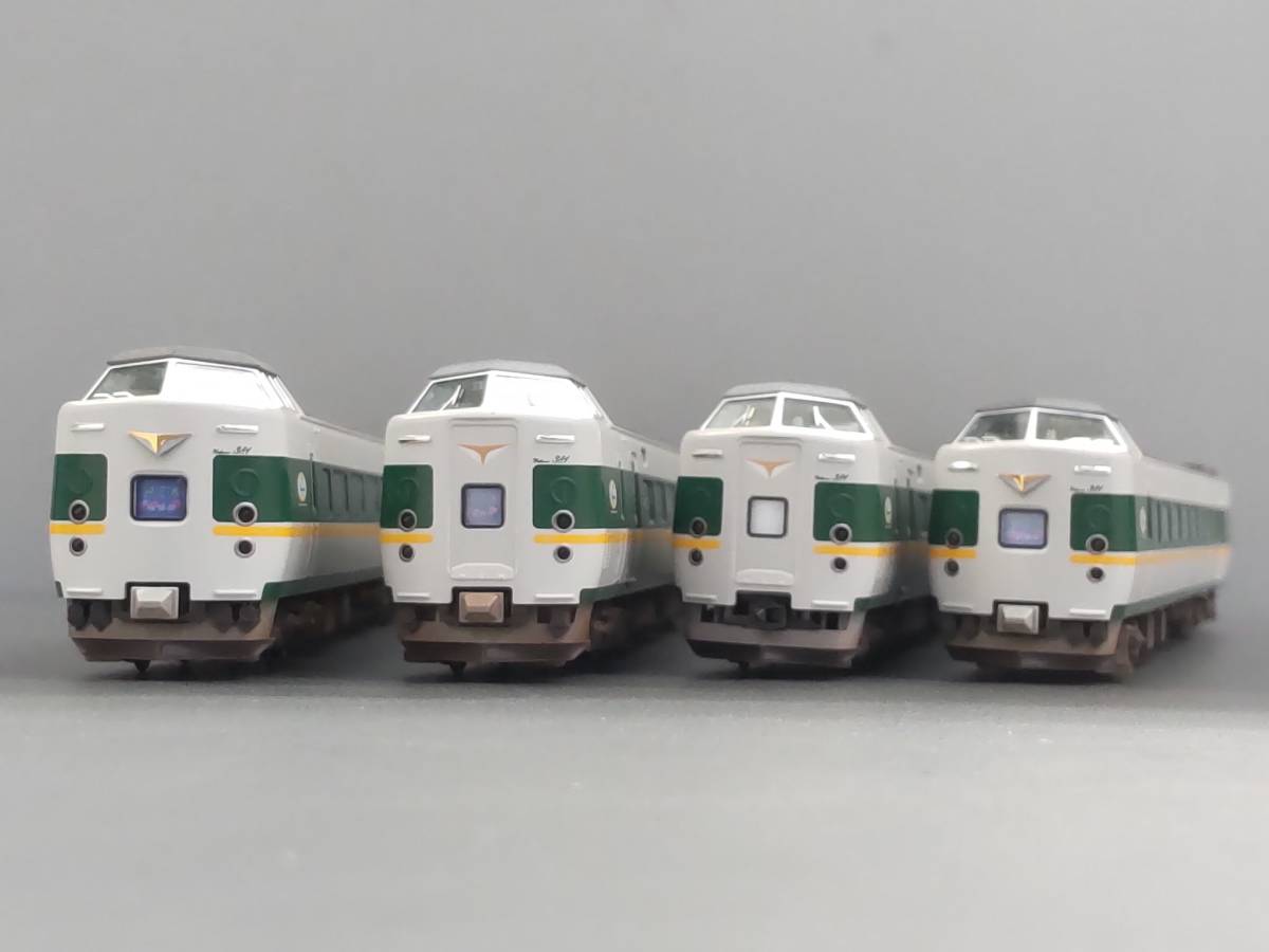 新品加工品】10-1777/1778 KATO 381系 やくもリニューアル編成 基本