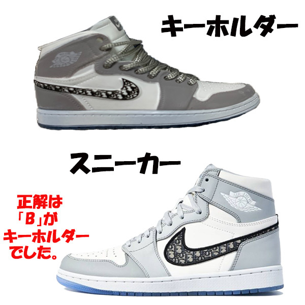 ジョーダン キーホルダー AIR DIOR NIKE スニーカーチャーム ジョーダン キーホルダー AIR DIOR NIKE スニーカーチャーム
