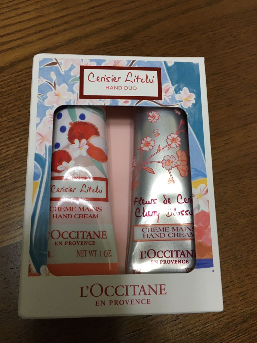 #ロクシタンハンドクリーム 2本セットLOCCITANE チェリーブロッサム　ハンドデュオ_画像1