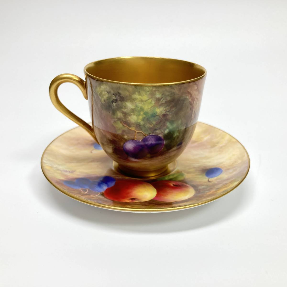 最高級】ロイヤルウースター ROYAL WORCESTER ペインテッドフルーツ