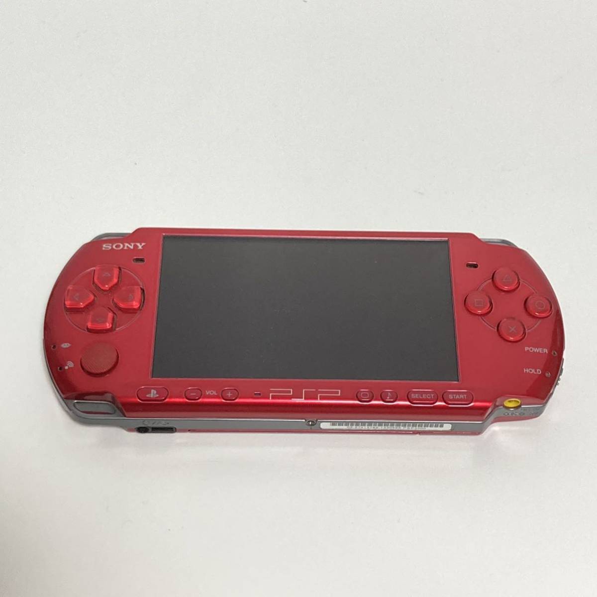 ソニー PSP-3000 ラディアントレッド バッテリー付き 動作品 simmons