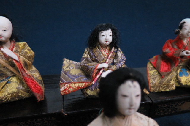 ：【やましな京都】「雛人形いろいろB349」雛人形、京人形、雛道具　蒔絵　日本人形 御所人形、木目込み 有職菊押　五月人形_画像5