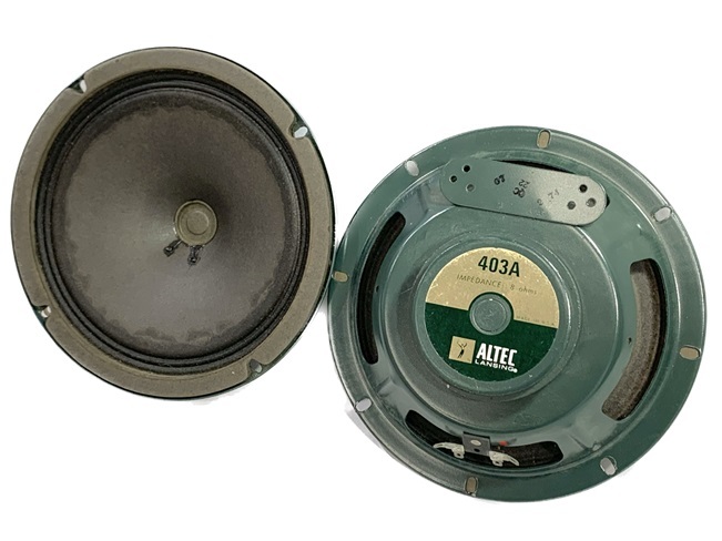 Yahoo!オークション - ALTEC Lansing アルテック 403A 8Ω コーン Yahoo!オークション - ALTEC Lansing アルテック 403A 8Ω コーン