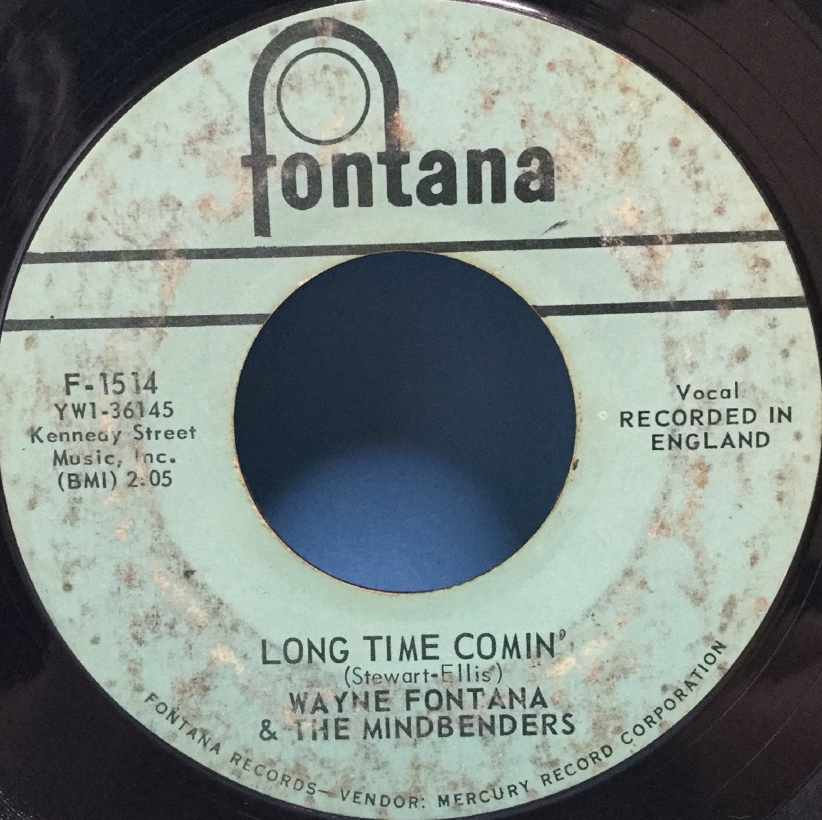 EP 洋楽 Wayne Fontana & The Mindbenders / It's Just A Little Bit Too Late 英盤_画像3