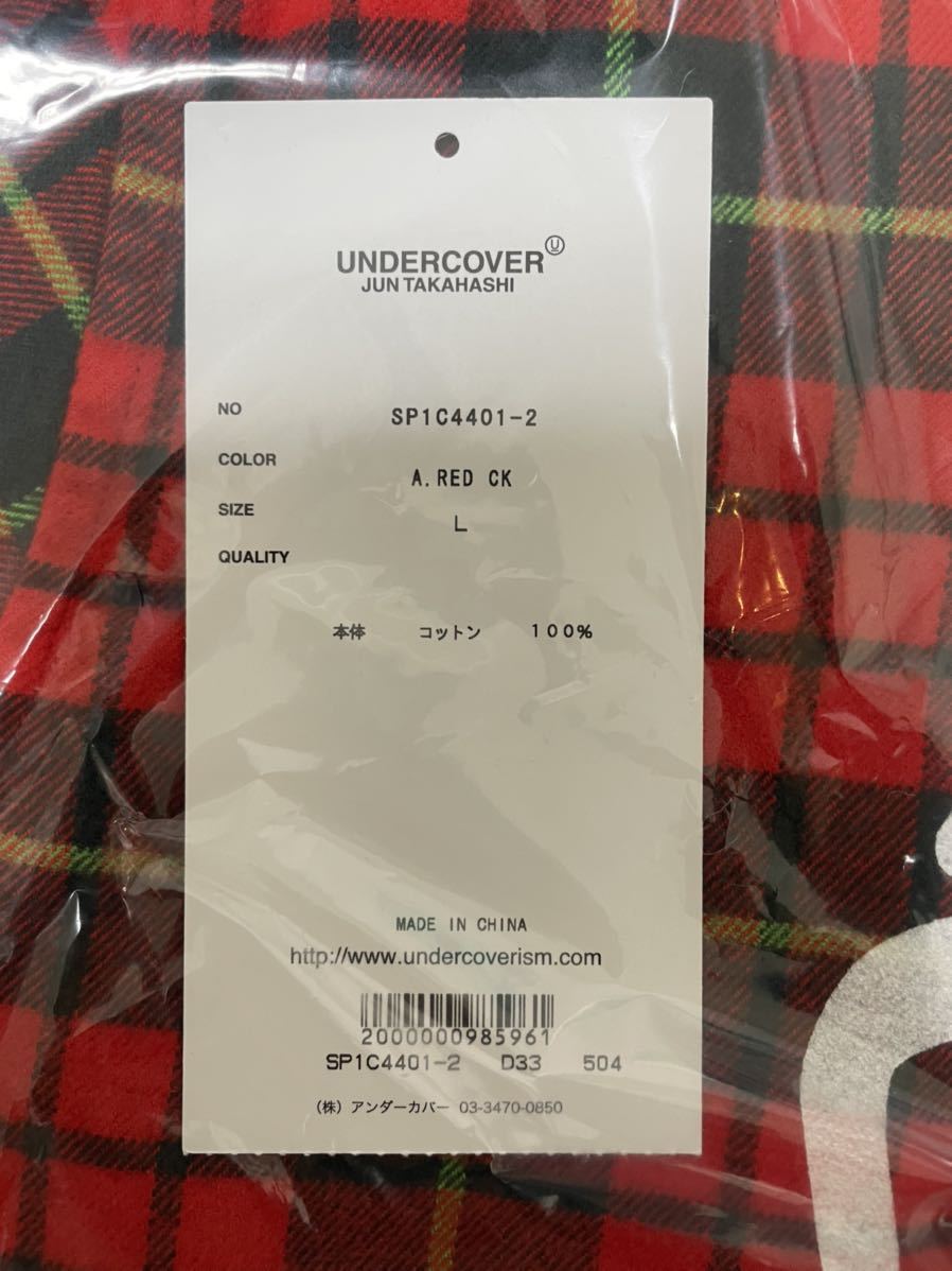 国内正規新品 LSupreme 23SS Undercover S/S Flannel Shirt