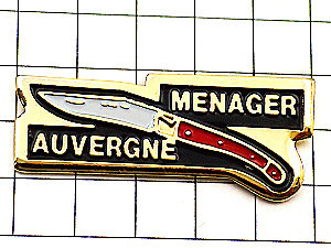 ピンバッジ・オーヴェルニュのナイフ一本◆フランス限定ピンズ◆レアなヴィンテージものピンバッチ_画像1