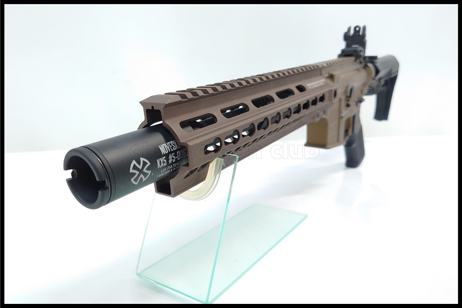 東京)SYSTEMA PTW MAX2 アンビ DYTAC Mk5 BCM刻印 バーントブロンズ