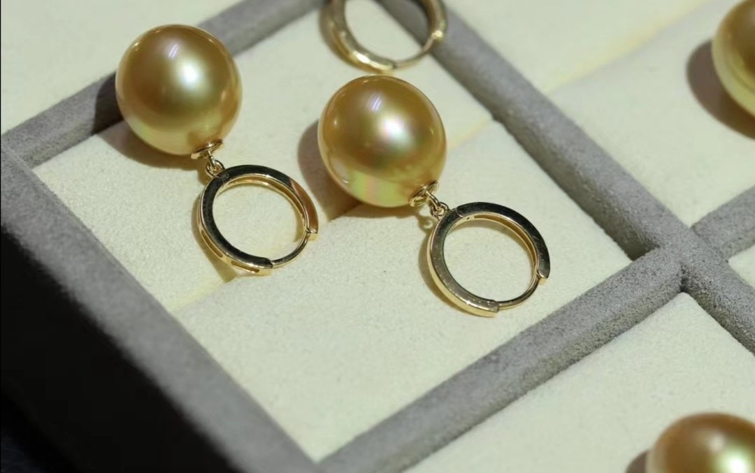 高級】南洋真珠 ピアス12-13mm k18 | arvotulkki.fi