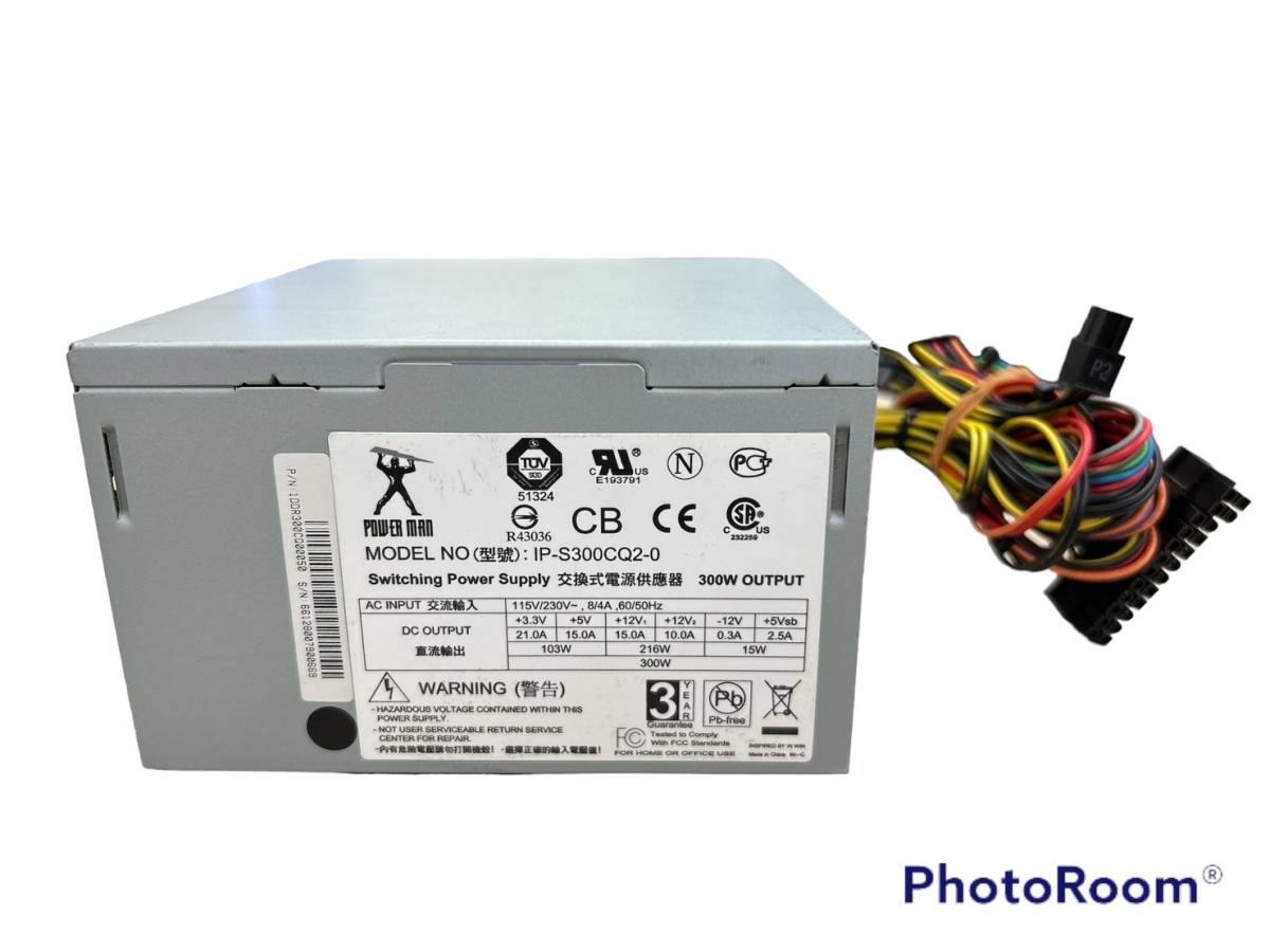[ including in a package un- possible ] operation 0**POWER MAN** power supply unit IP-S300CQ2-0 300W**RO-0411-4