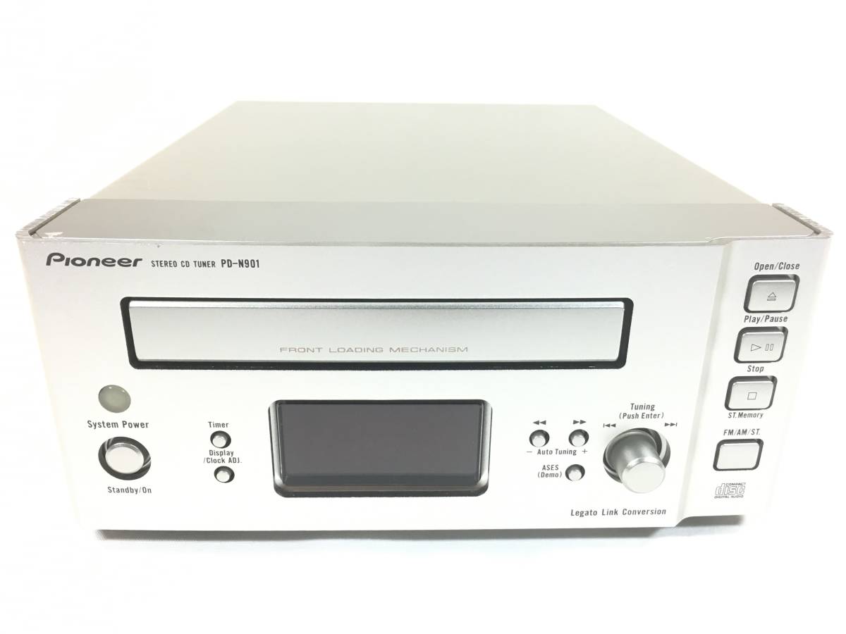 Pioneer PD -N901 CD Player + AM/FM Tuner Открытие лотка и закрытие вновь заменен