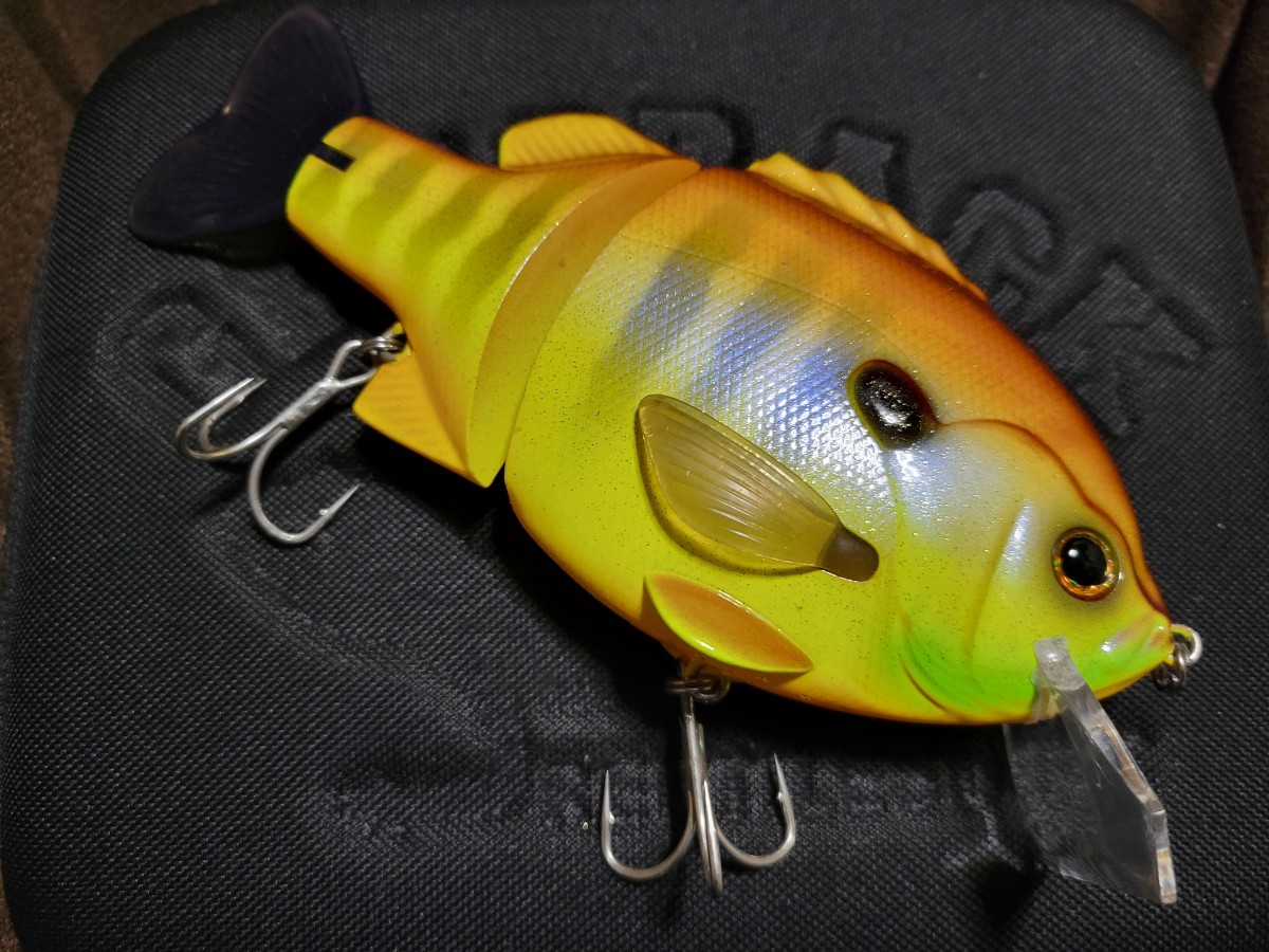 ★deps★BULLDOZE 160 デプス ブルドーズ 160 #04 マスタードギル 美中古品 Length 160mm Weight 3.5oz Type Floating ビッグベイト_画像6