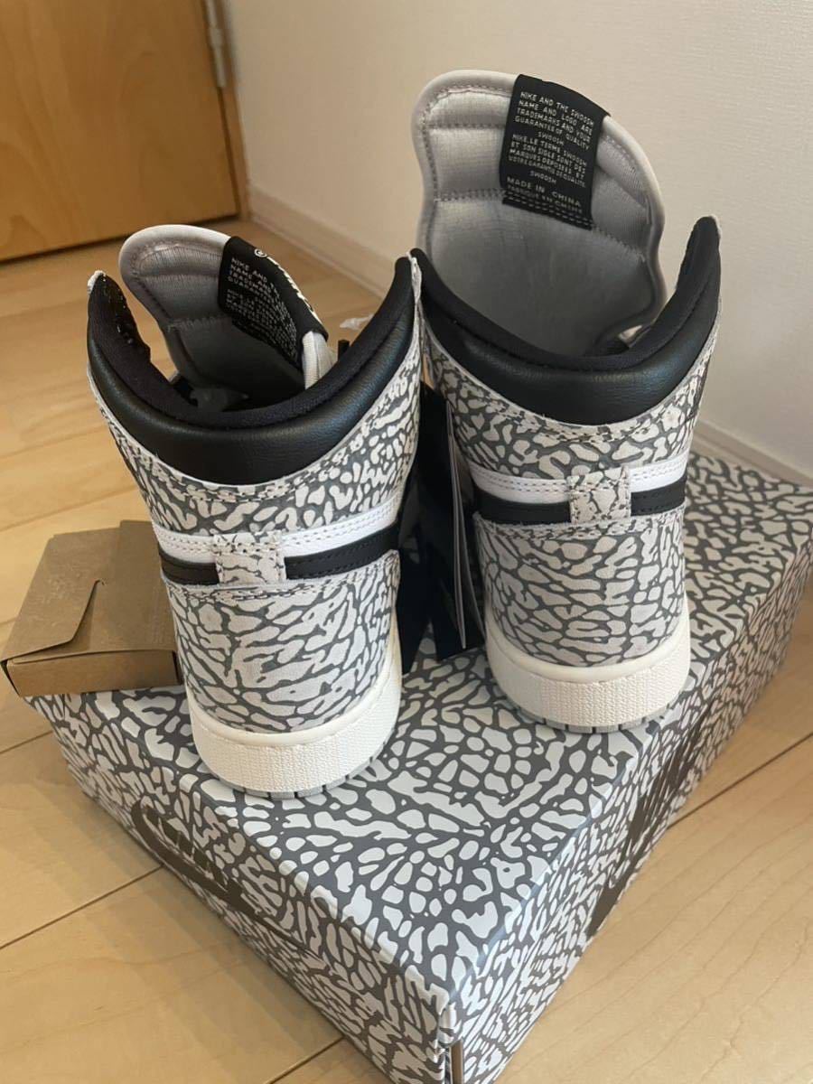 Nike Air Jordan 1 High OG White Cement　ナイキ エアジョーダン1 23.0センチ　fd1437 052_画像3