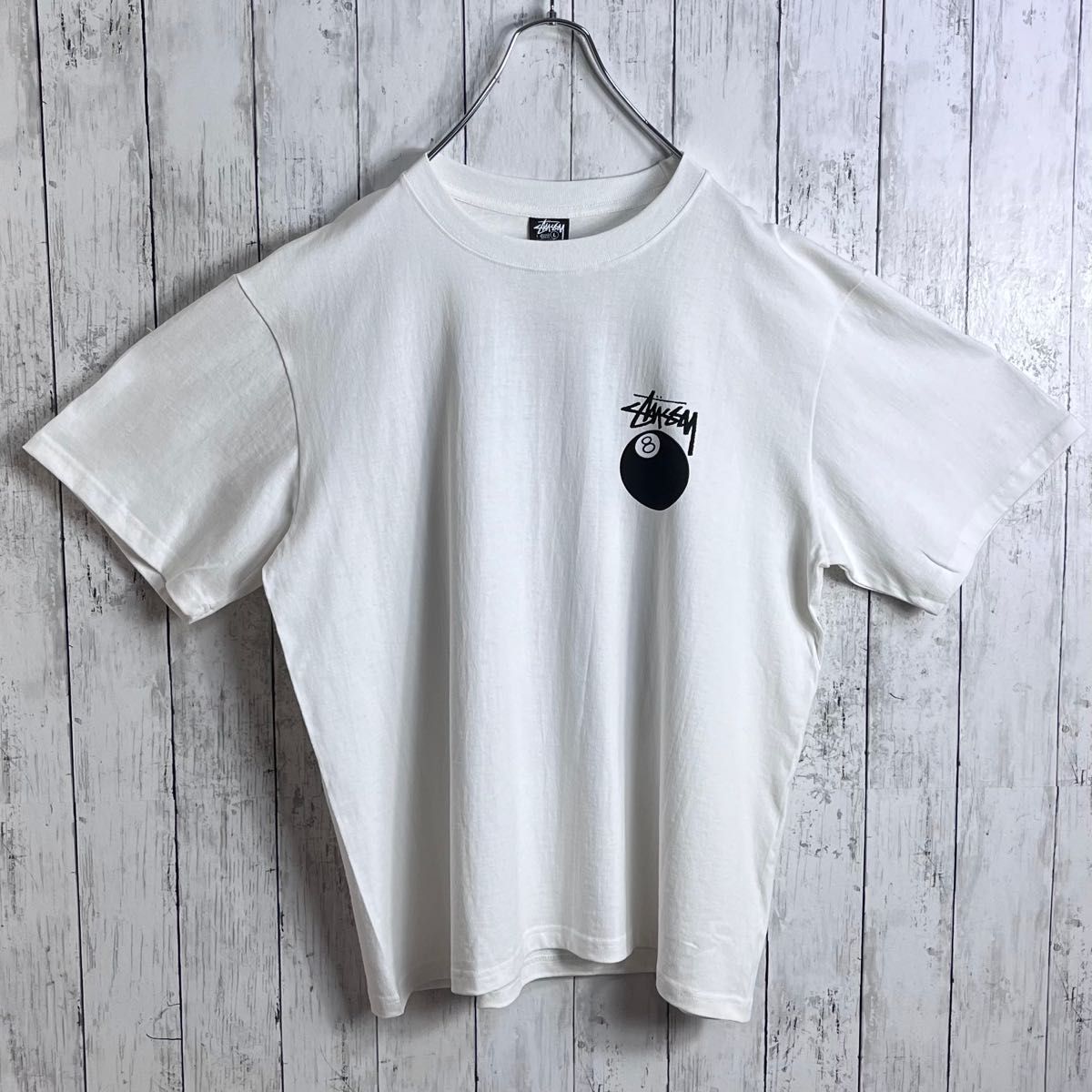 新品】【両面プリント】ステューシー 8ボール Tシャツ XL オフ 新品】【両面プリント】ステューシー 8ボール Tシャツ XL オフ