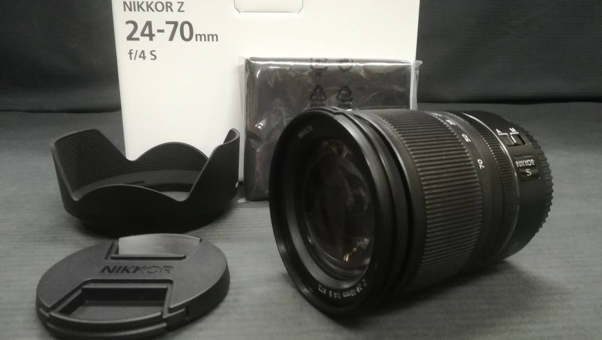 美品♪】Nikon/ニコン NIKKOR Z 24-70mm f/4 S 標準ズーム レンズ/動作