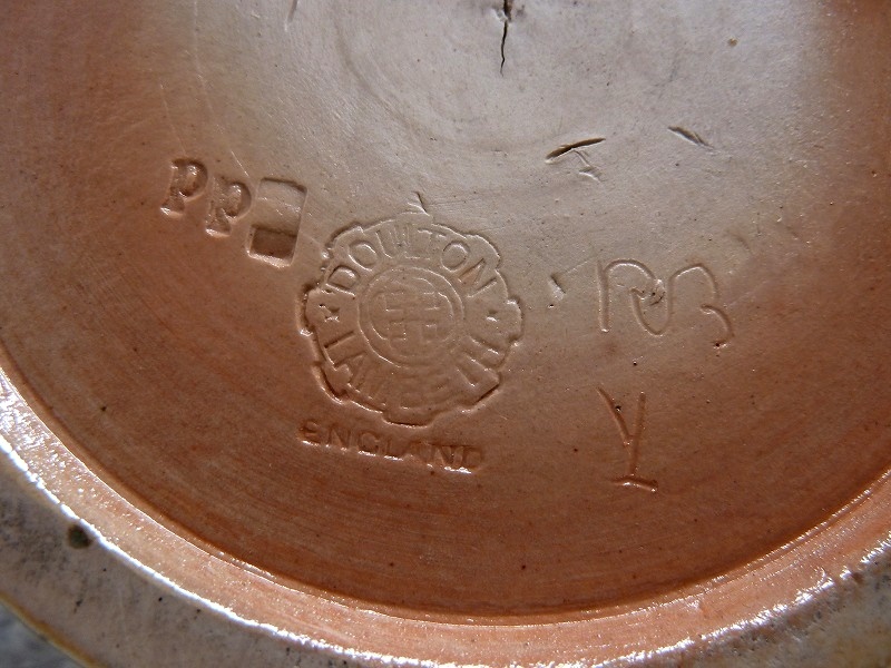 (*BM)[ gratitude special price ] England made Royal Doulton /19 century .. flower writing tea ceremony water jar Royal Doulton pitcher ceramics made ornament vase retro antique 