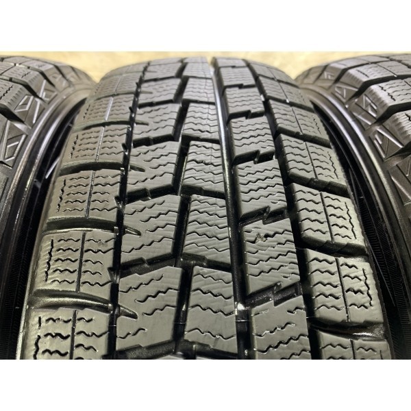 2019年製 9分山 ダンロップ WINTERMAXX WM01 165/65R14 79Q 4本/札幌市手渡し可/中古スタッドレスタイヤ(冬タイヤ)N-BOX A1_61_画像4