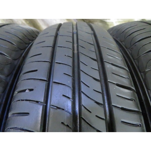 8分山 ダンロップ ENASAVE EC204 145/80R13 75S 4本/札幌市手渡し可/中古オンロードタイヤ(夏タイヤ) アルト B1_48_画像3