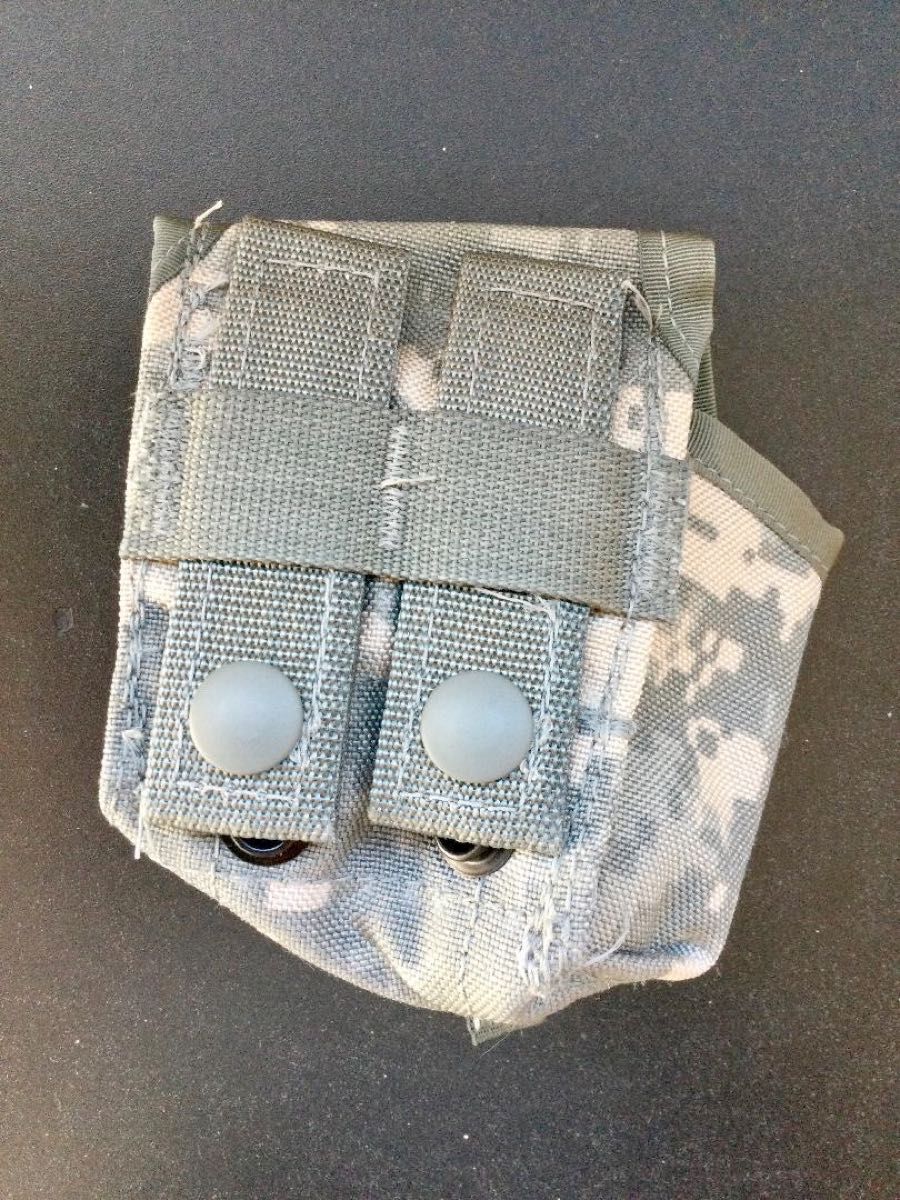 ★ 米軍 MOLLE II ハンド グレネード ポーチ ACU 実物 未使用 ★