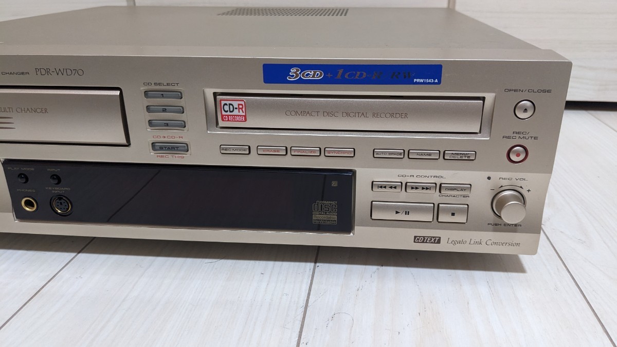Pioneer パイオニア PDR-WD70 CDレコーダー マルチCDチェンジャー CD