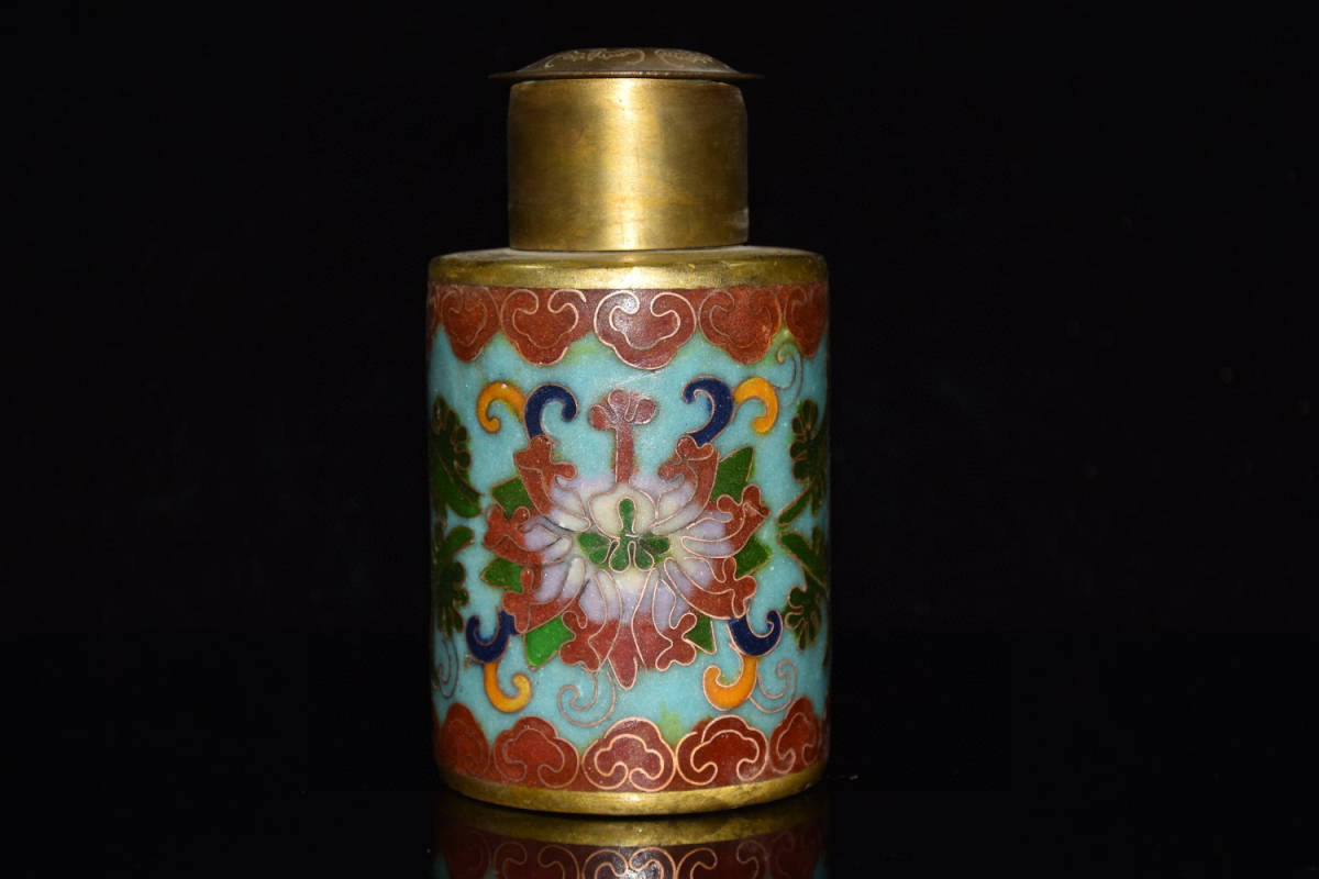 出群出群中国美術 古銅 双耳 香炉 小物 乾隆 高6cm 旧家蔵出 金属工芸
