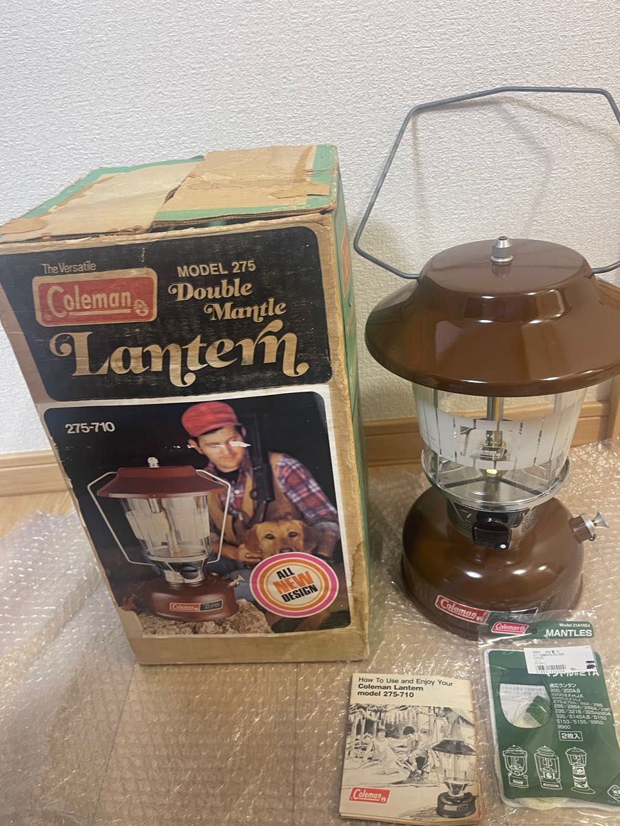 ビンテージ Coleman 275 ガソリンランタン1976年11月製造超美品