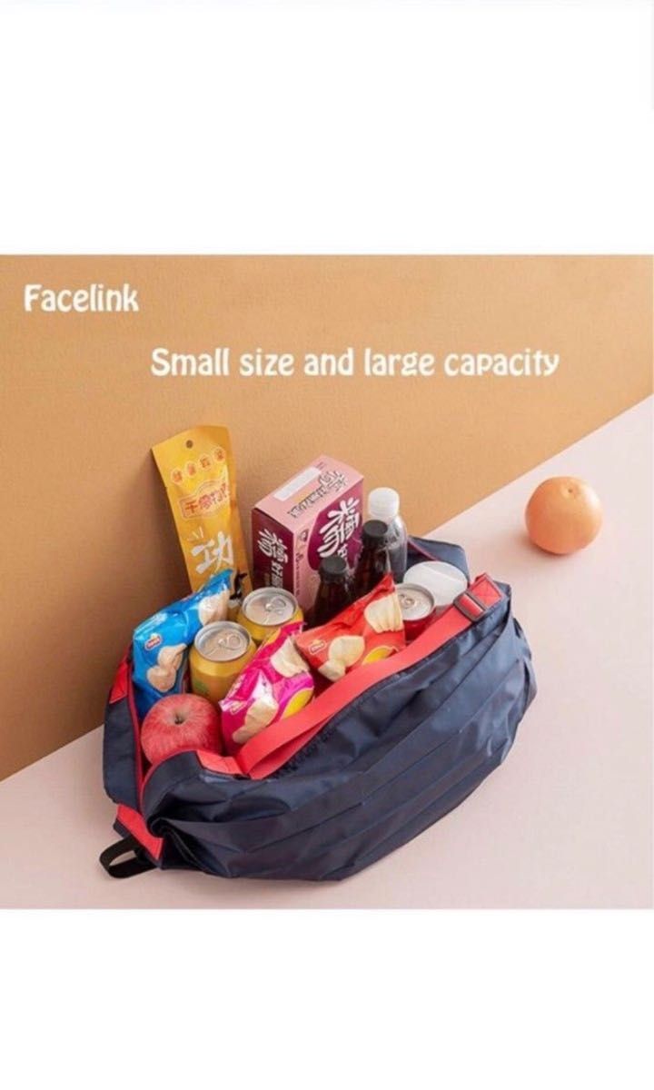 エコバッグ コンビニエンスストアバッグ ショッピングバッグ 折りたたみ式 防水素材 防汚性 大容量 軽量