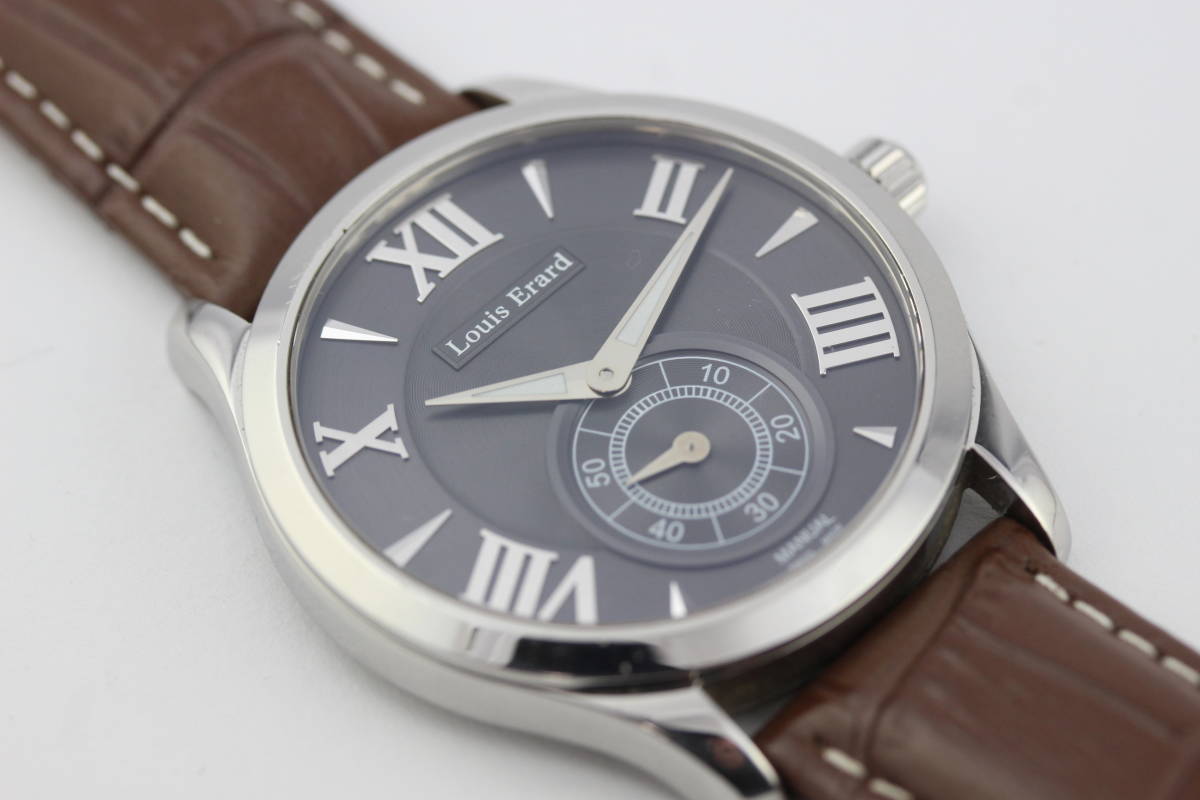 再入荷!】 Louis Erard ルイエラール 手巻き メンズ腕時計 スモール