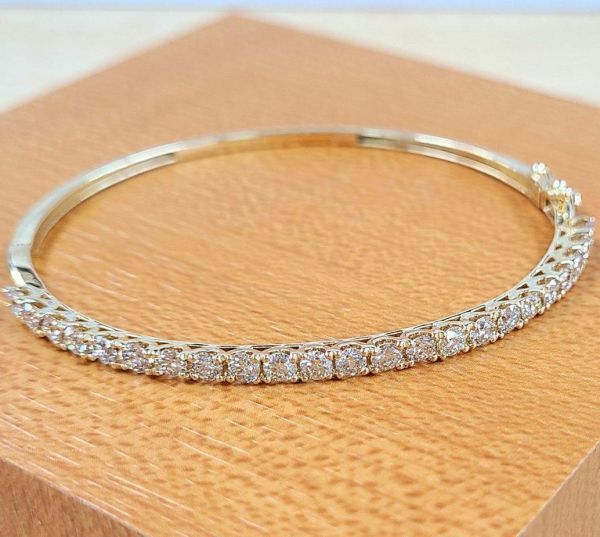 製造大卸☆最安値】全てハートキュー 2.75ct 天然 ダイヤモンド K18 YG