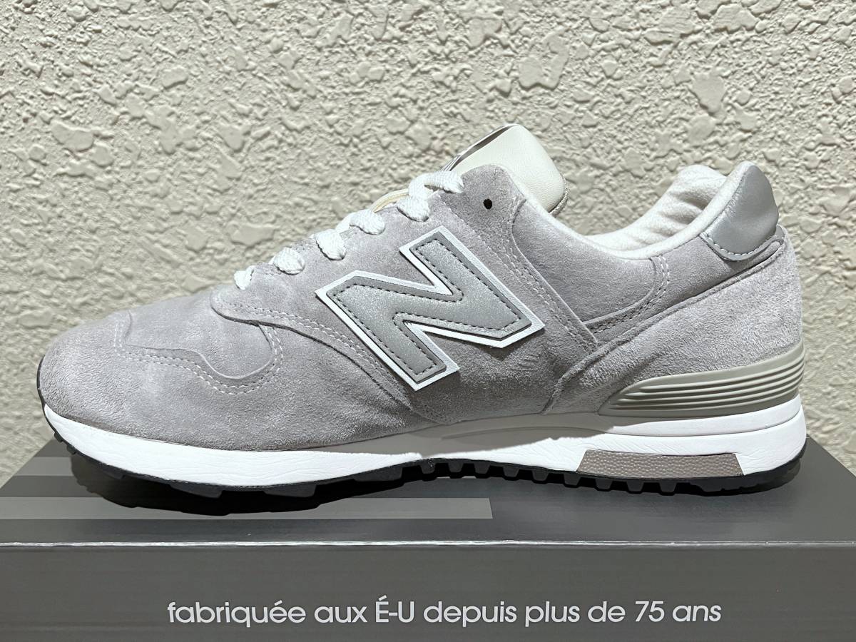 USA製 New Balance M1400JGY GRAY US10 28cm アメリカ製 米国製 スウェード NB グレー Made In USA スニーカー_画像8