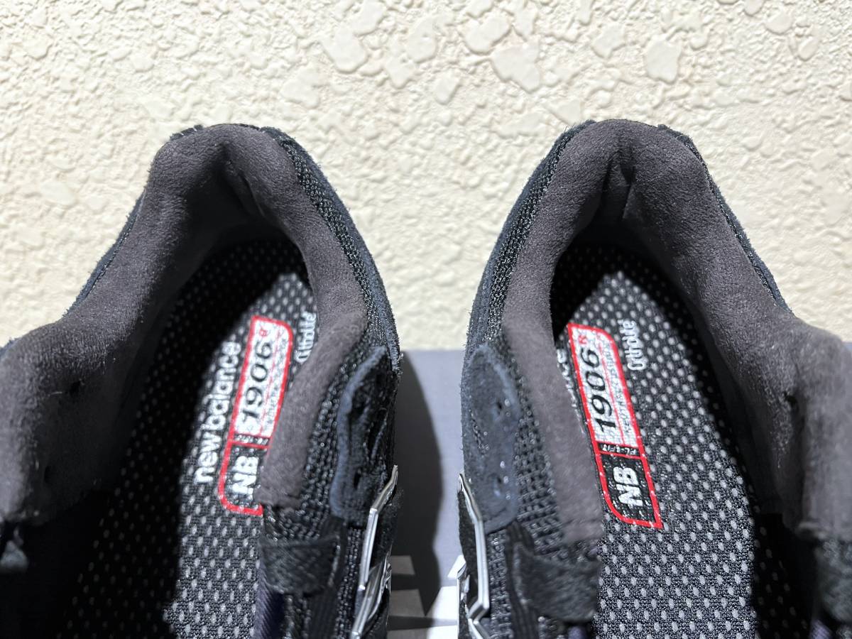 限定 入手困難モデル New Balance M1906RK BLACK US6 24cm 美品 NB 黒
