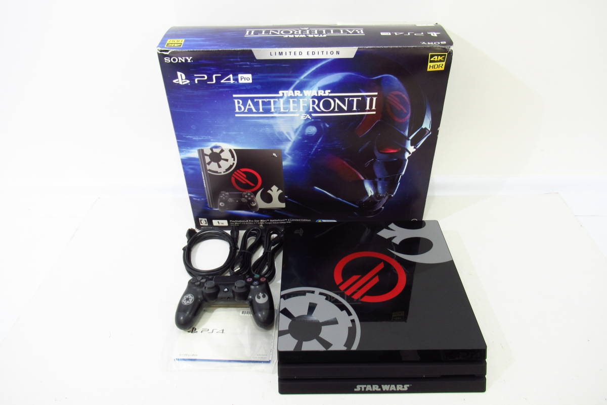 n1772k SONY PlayStation4 Pro PS4Pro スターウォーズバトルフロントⅡ