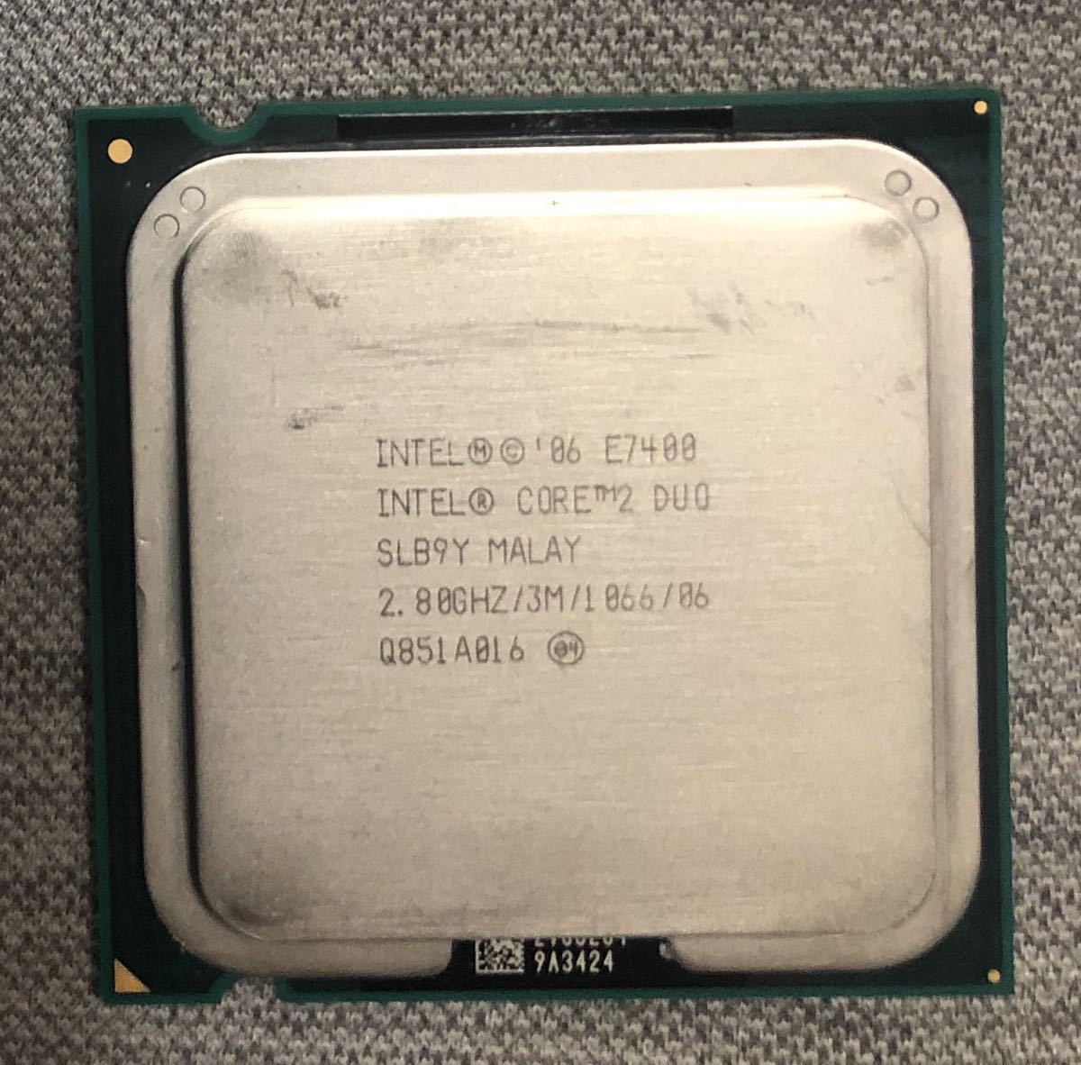 Intel Core2Duo 06 E7400 2.8GHZ