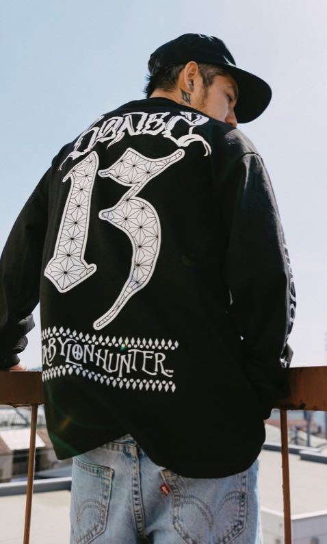 The BONEZ BABYLON HUNTERN 13ロンT S ザボーンズ ロングTシャツ The BONEZ BABYLON HUNTERN 13ロンT S ザボーンズ ロングTシャツ