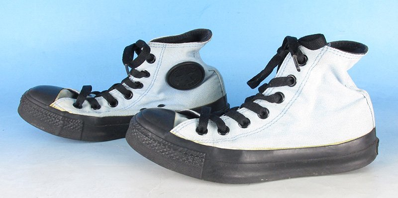 MYF13910 CONVERSE コンバース オールスター HI スニーカー 4 1/2 水色_画像5