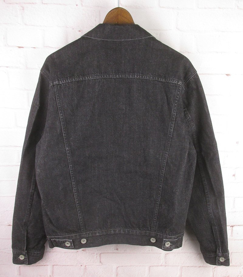 MAJ22075 OVY オヴィー ブラックデニム ジャケット ジージャン M 美品