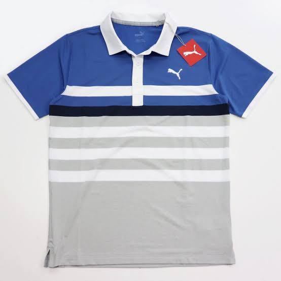 L プーマ PUMA メンズ ゴルフ 半袖シャツ ゴルフ Lサイズ ポロシャツ 未使用品 931742 21_画像2