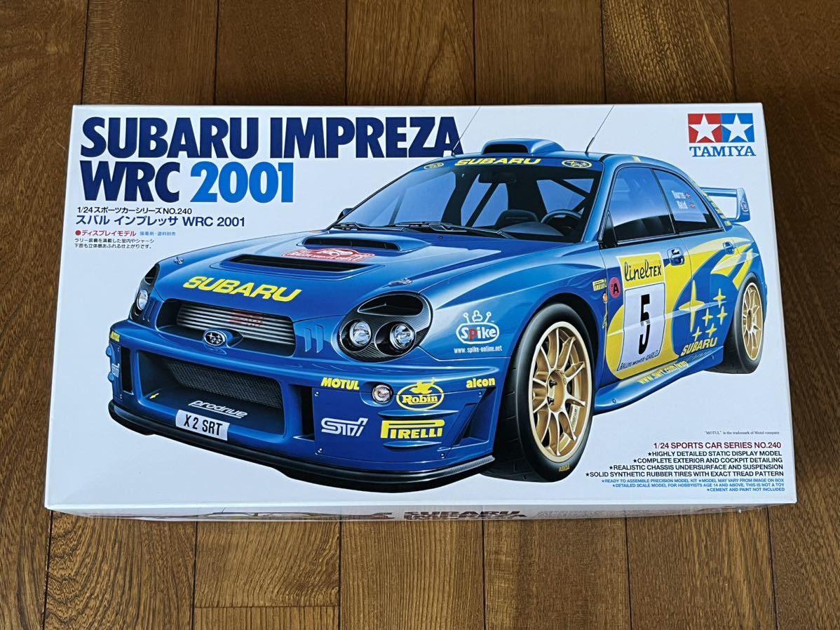 贈与 タミヤ 1 24 スポーツカーシリーズ インプレッサ WRC 2001